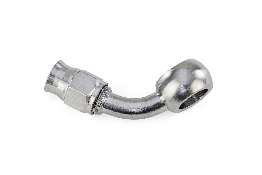 HPS Performance 350 Series AN -3 Push-On 60 Degree Banjo Hose End 350-6003SSB
