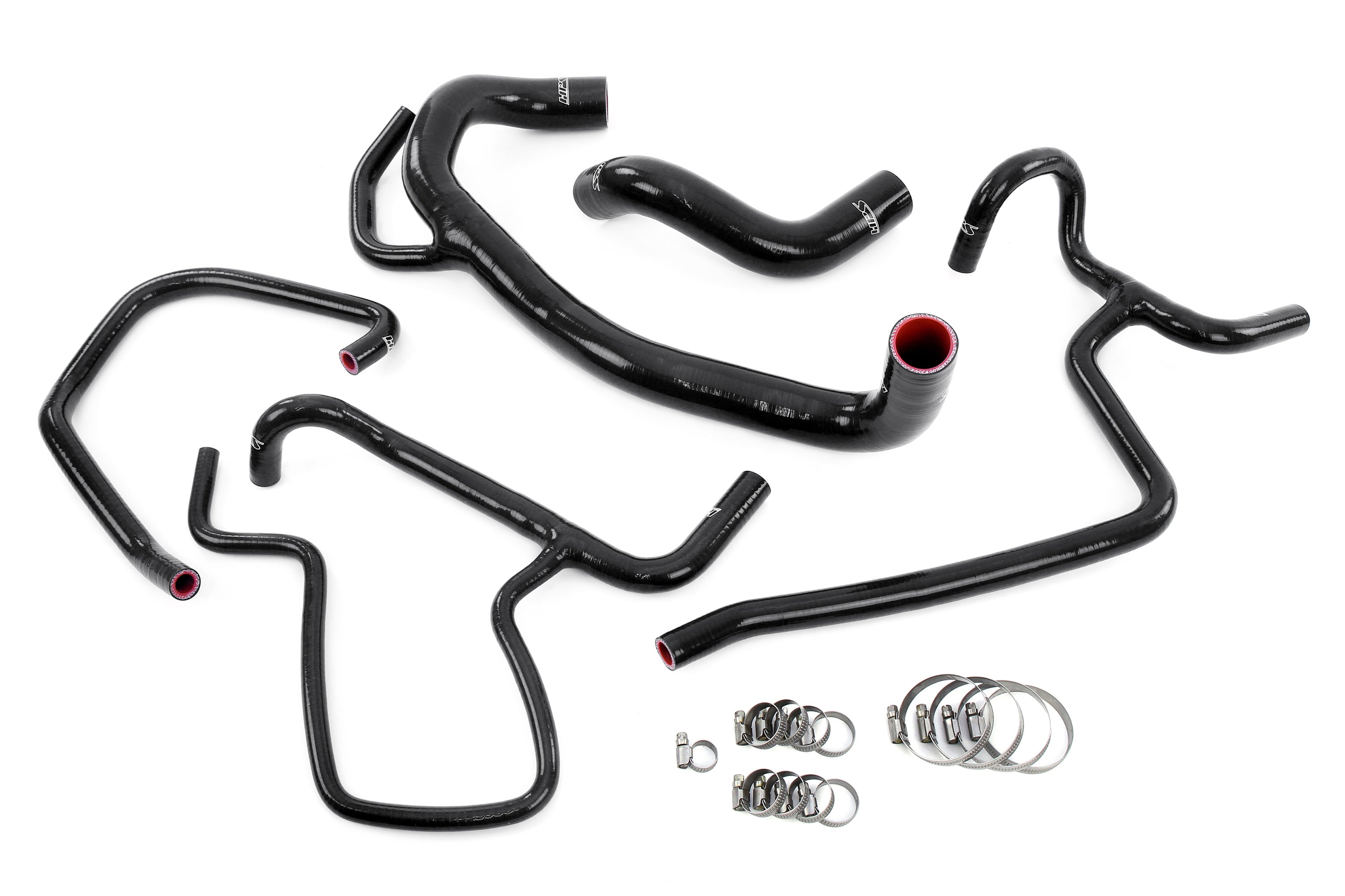 HPS Performance Hps Silicone Radiator And Heater Coolant Hose Kit 57 1616 Blk Black - 57-1616-BLK