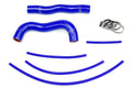 HPS Performance Hps Silicone Radiator Coolant Hose Kit 57 1324 R Blue Blue - 57-1324R-BLUE