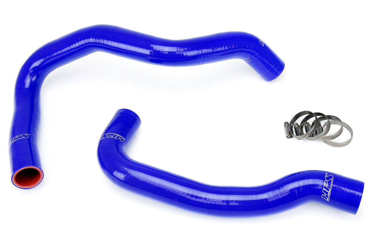 HPS Performance Hps Silicone Radiator Coolant Hose Kit 57 1044 Blue Blue - 57-1044-BLUE