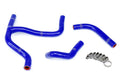 HPS Performance Hps Silicone Radiator Coolant Hose Kit 57 1255 Blue Blue - 57-1255-BLUE