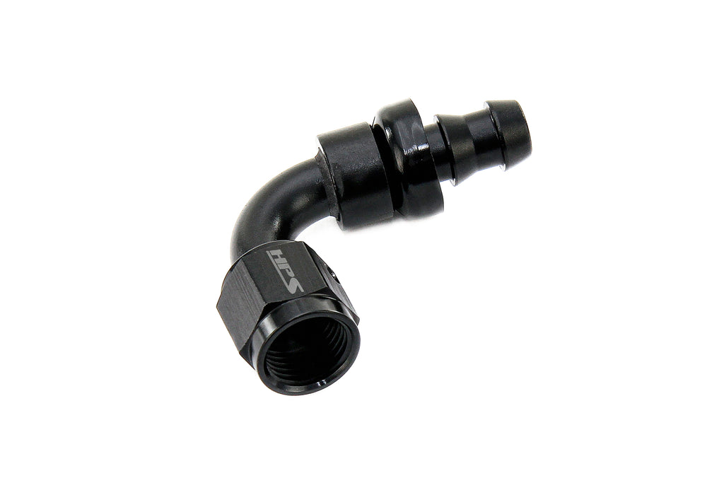 HPS Performance 150 Series AN -6 Push-On 60 Degree Hose End 150-6006
