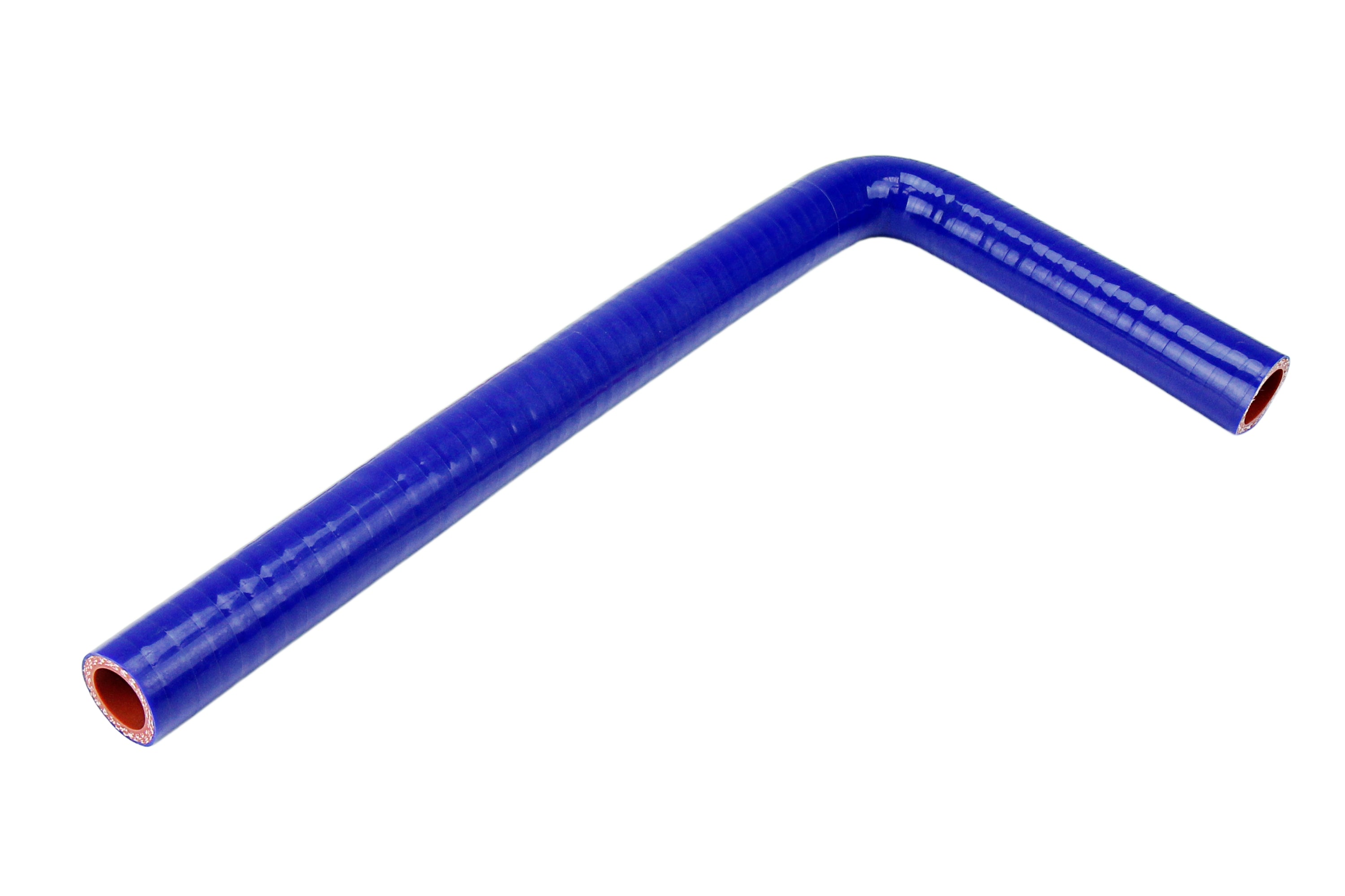 HPS Performance Hps Silicone Elbow Coupler 90 Degree, 5/8" Id, 5" & 12" Legs Htsec90 062 L5 X12 Blue Blue - HTSEC90-062-L5X12-BLUE