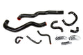 HPS Performance Hps Silicone Radiator, Heater, And Throttle Body Coolant Hose Kit 57 2081 Blk Black - 57-2081-BLK