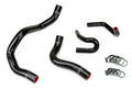 HPS Performance Hps Silicone Radiator And Heater Coolant Hose Kit 57 1413 Blk Black - 57-1413-BLK