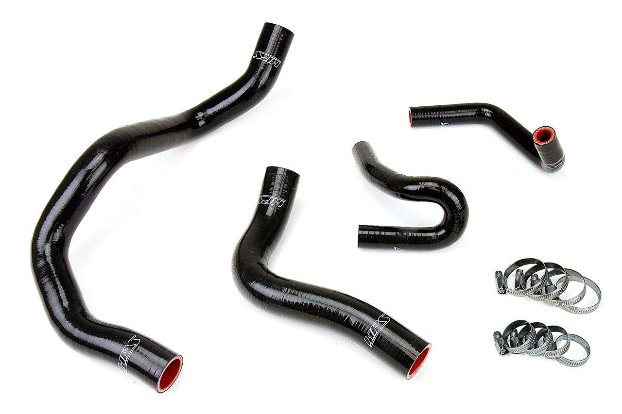 HPS Performance Hps Silicone Radiator And Heater Coolant Hose Kit 57 1413 Blk Black - 57-1413-BLK
