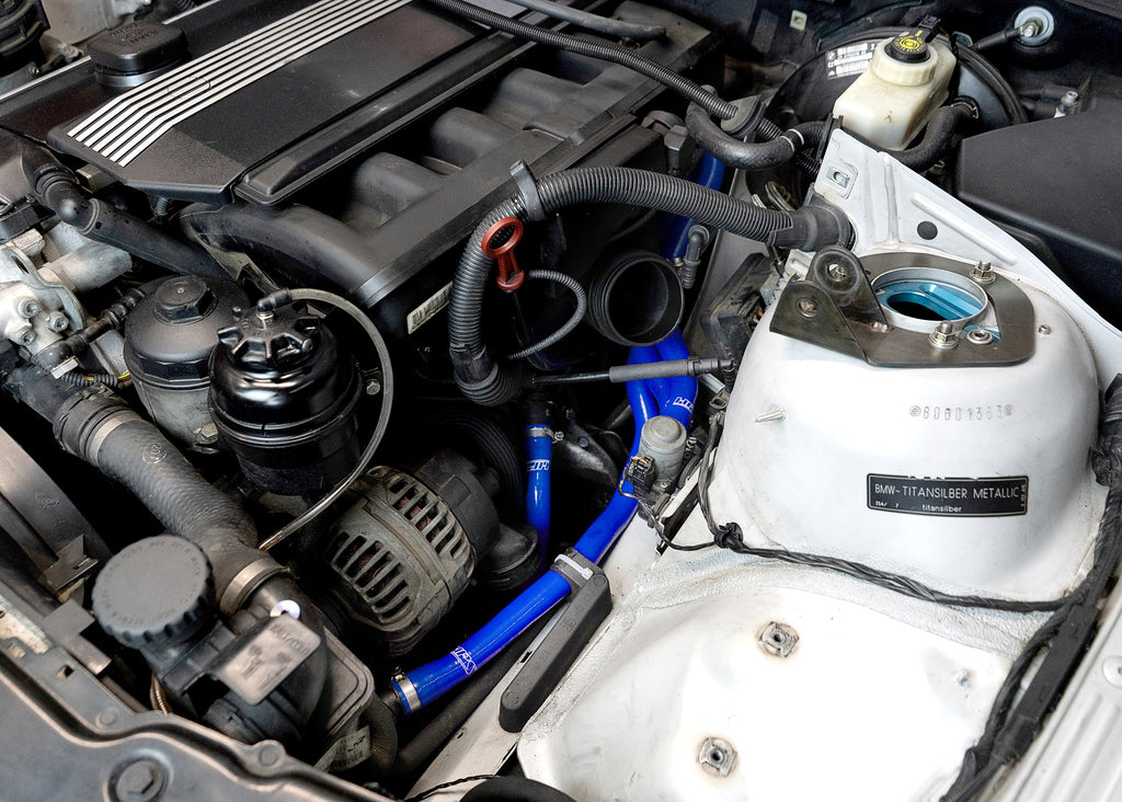 HPS Performance Hps Silicone Heater Coolant Hose Kit 57 1937 Blue Blue - 57-1937-BLUE