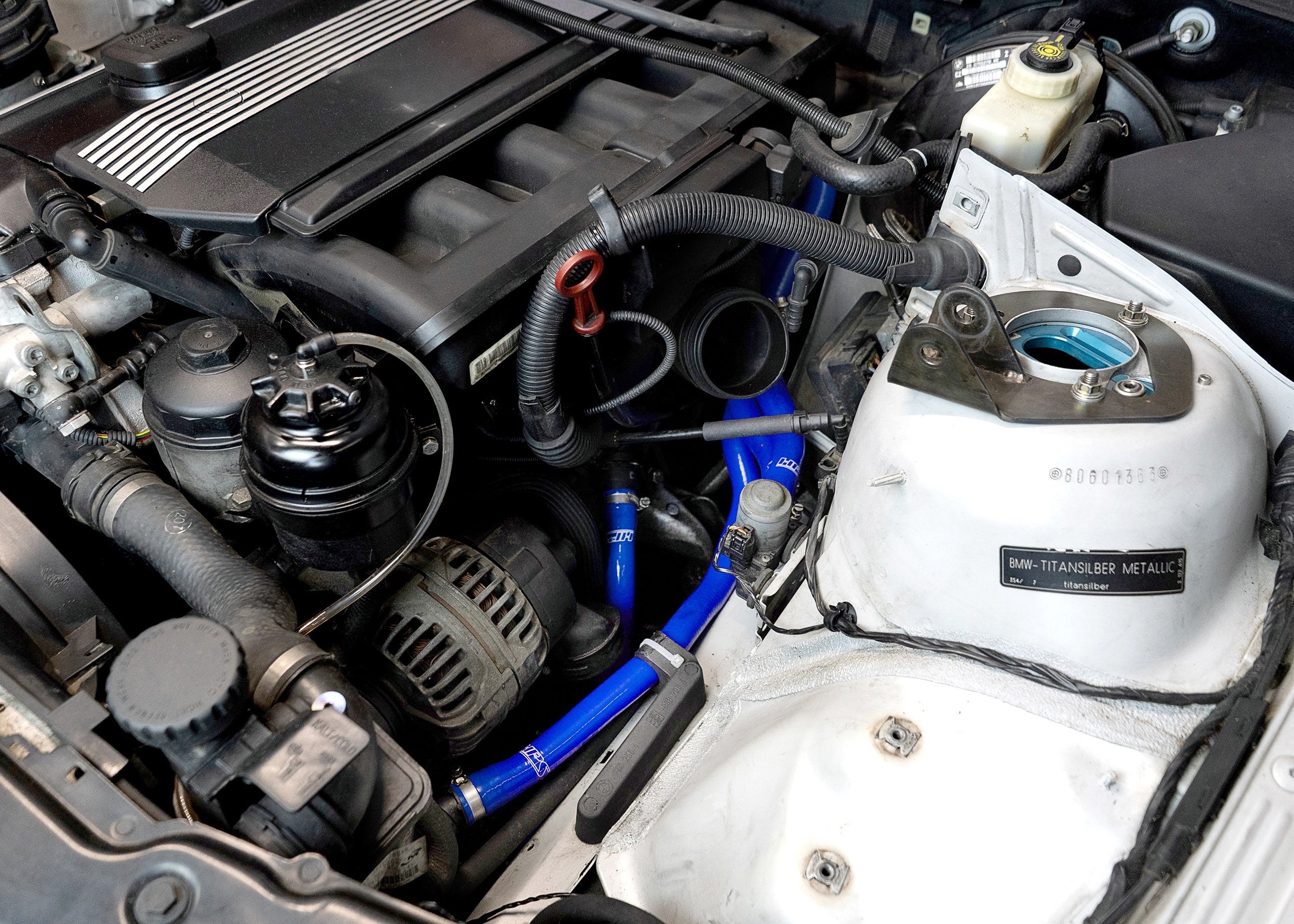 HPS Performance Hps Silicone Heater Coolant Hose Kit 57 1937 Blue Blue - 57-1937-BLUE