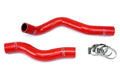 HPS Performance Hps Silicone Radiator Coolant Hose Kit 57 1022 Red Red - 57-1022-RED