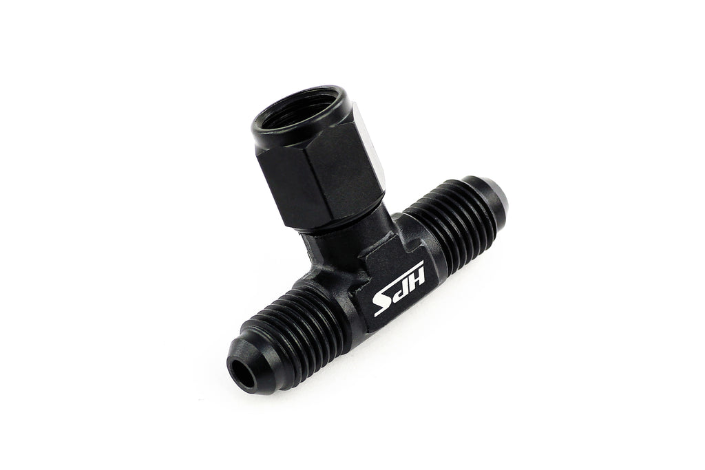 HPS Performance Aluminum AN -3 Tee Adapter with Female on Side AN9251-3