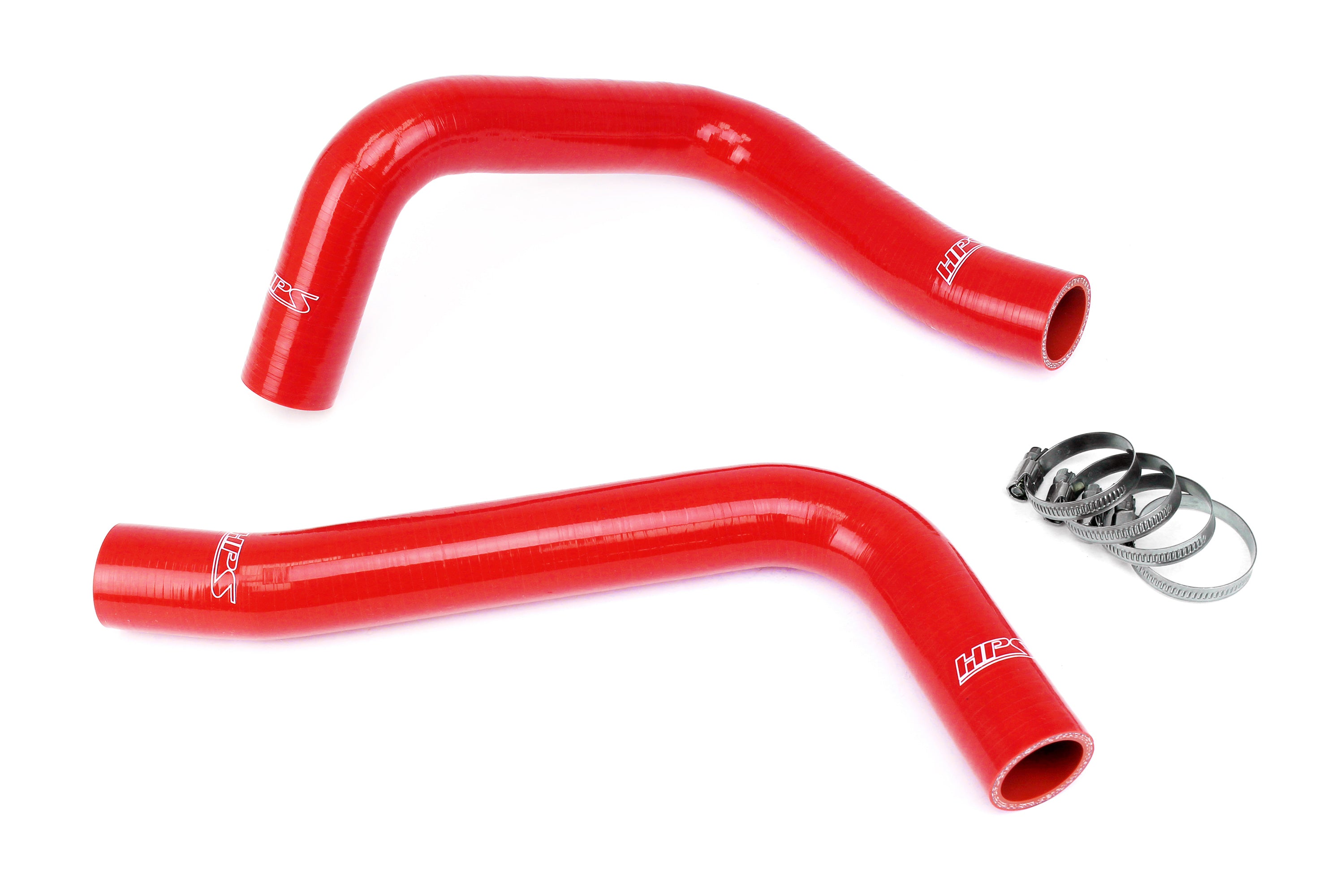 HPS Performance Hps Silicone Radiator Coolant Hose Kit 57 2056 Red Red - 57-2056-RED