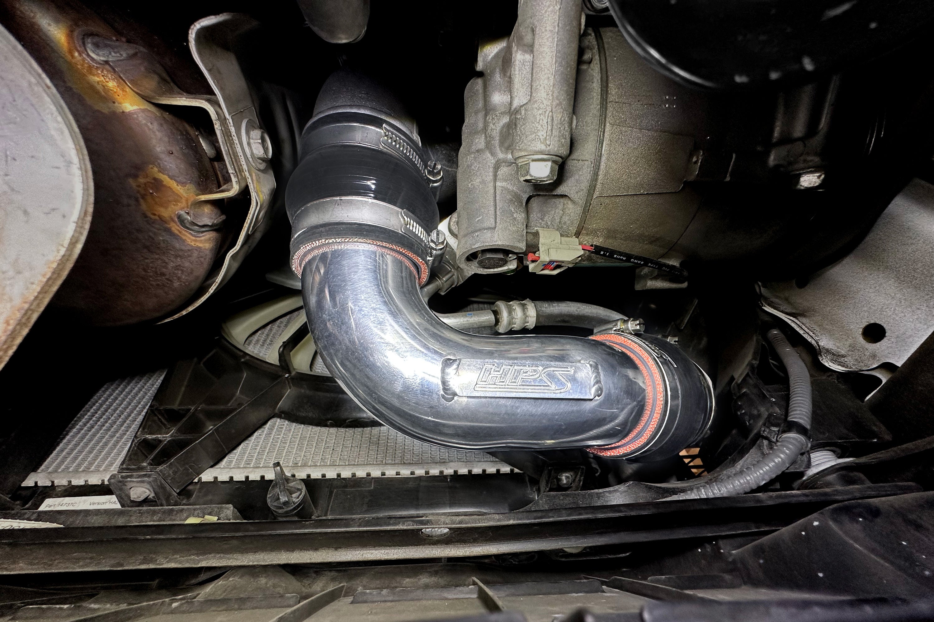 HPS Performance Hot and Cold Side Charge Pipe Kit 17-156P Polished - 17-156P