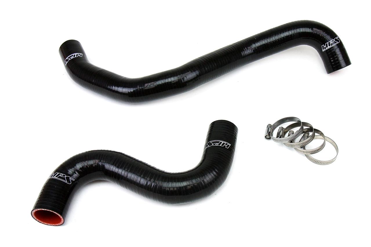 HPS Performance Hps Silicone Radiator And Heater Coolant Hose Kit 57 1502 Blk Black - 57-1502-BLK