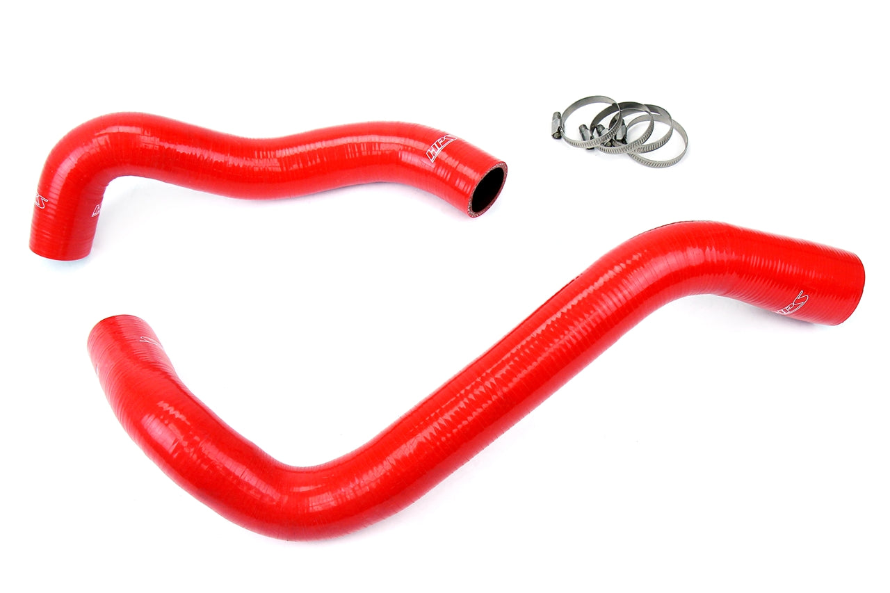 HPS Performance Hps Silicone Radiator Coolant Hose Kit 57 1074 Red Red - 57-1074-RED