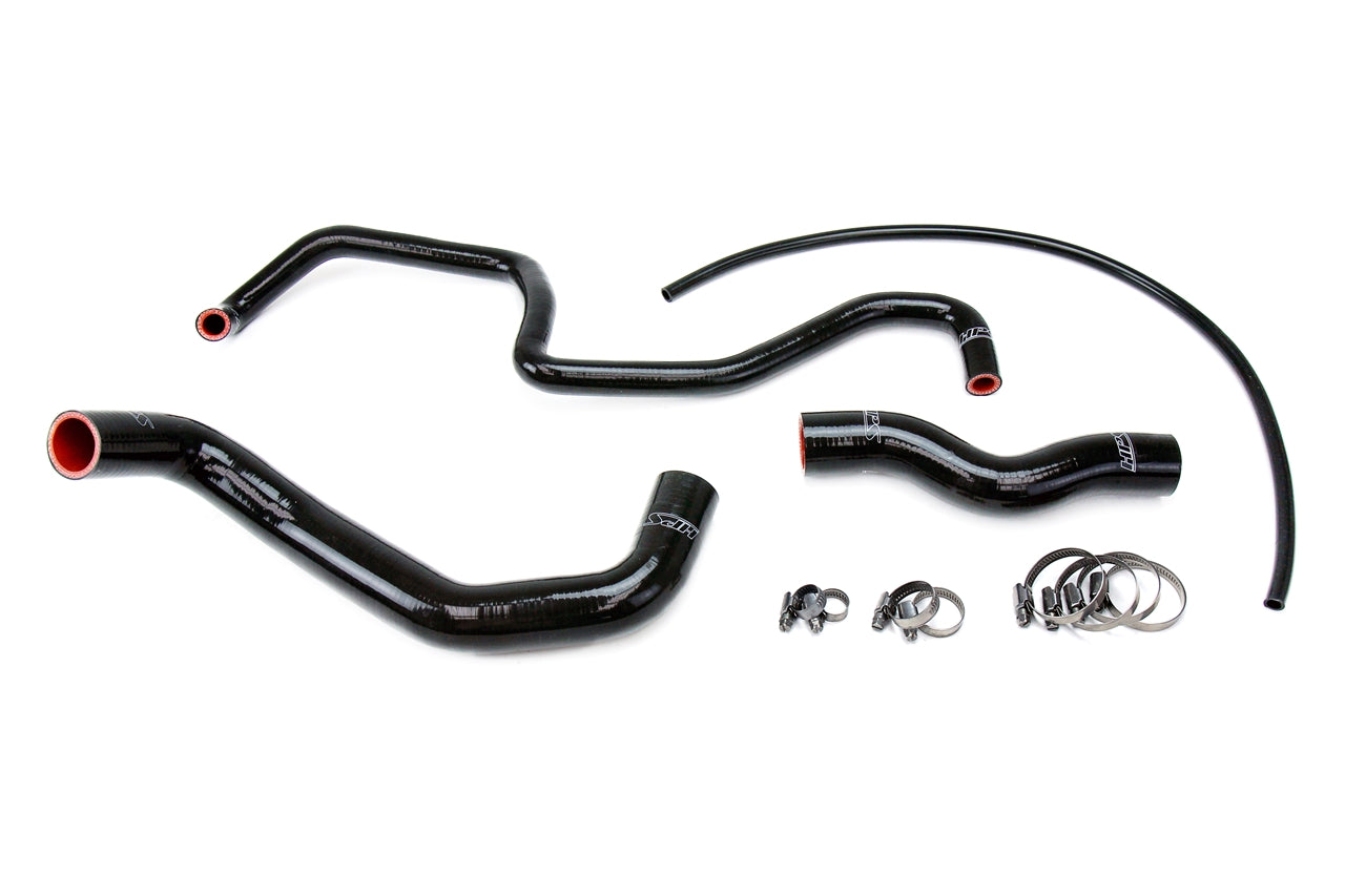 HPS Performance Hps Silicone Radiator Coolant Hose Kit 57 1048 Blk Black - 57-1048-BLK