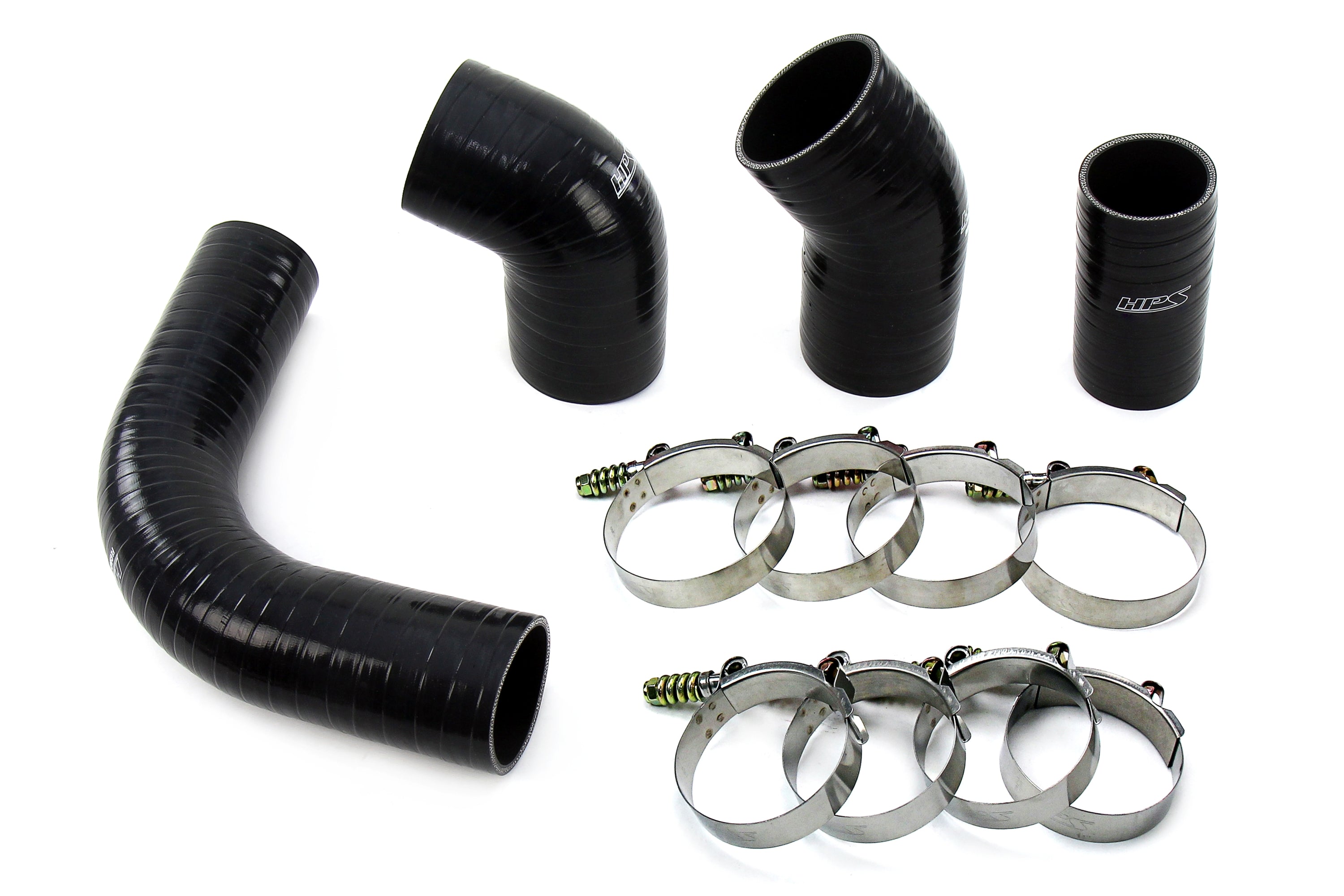 HPS Performance Hps Silicone Intercooler Boot Kit 57 1575 Blk Black - 57-1575-BLK