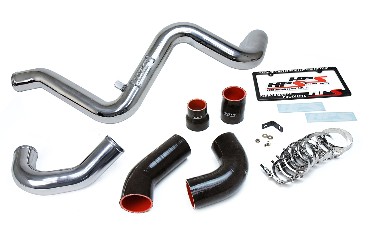 HPS Performance Hot and Cold Side Charge Pipe Kit 17-104P Polished - 17-104P
