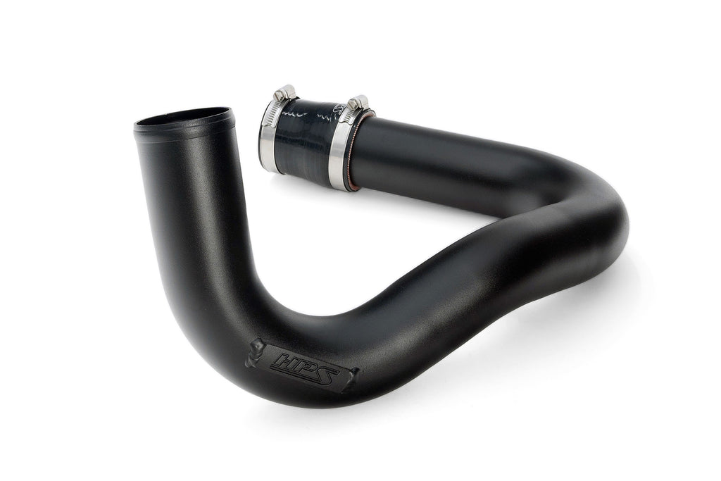 HPS Performance Lower Hot Side and Cold Side Charge Pipe Kit 17-152WB Black - 17-152WB