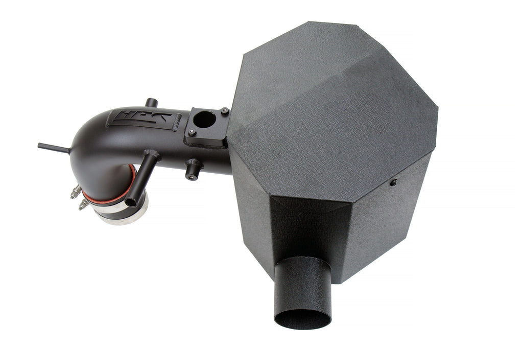 HPS Performance Air Intake Kit With Heat Shield 827-691WB Black - 827-691WB