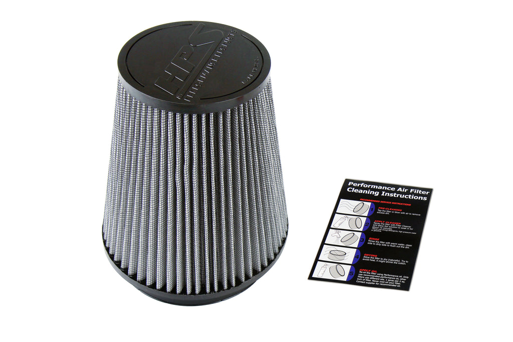 HPS Performance Air Filter 6" ID, 8" Element Length, 9" Overall Length, HPS-4304