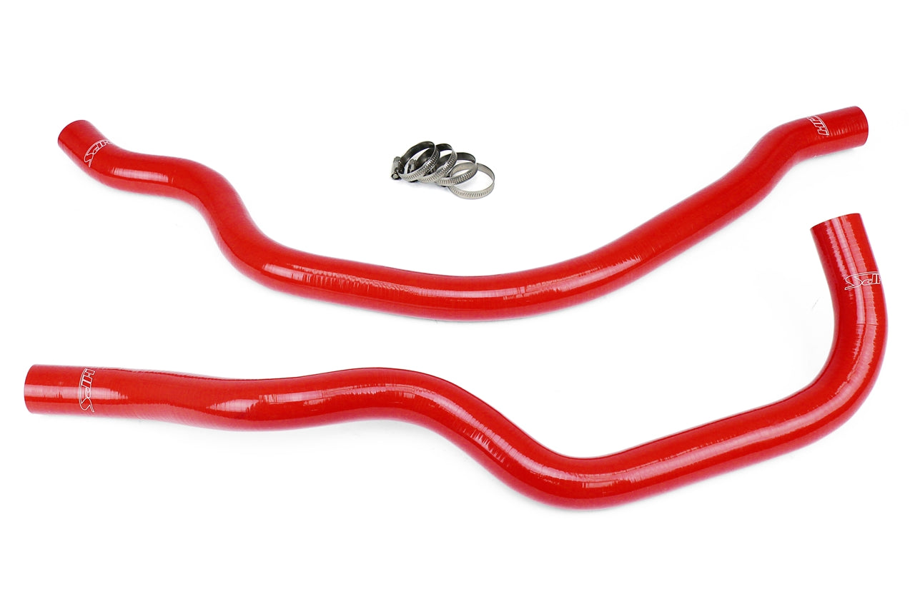 HPS Performance Hps Silicone Radiator Coolant Hose Kit 57 1024 Red Red - 57-1024-RED