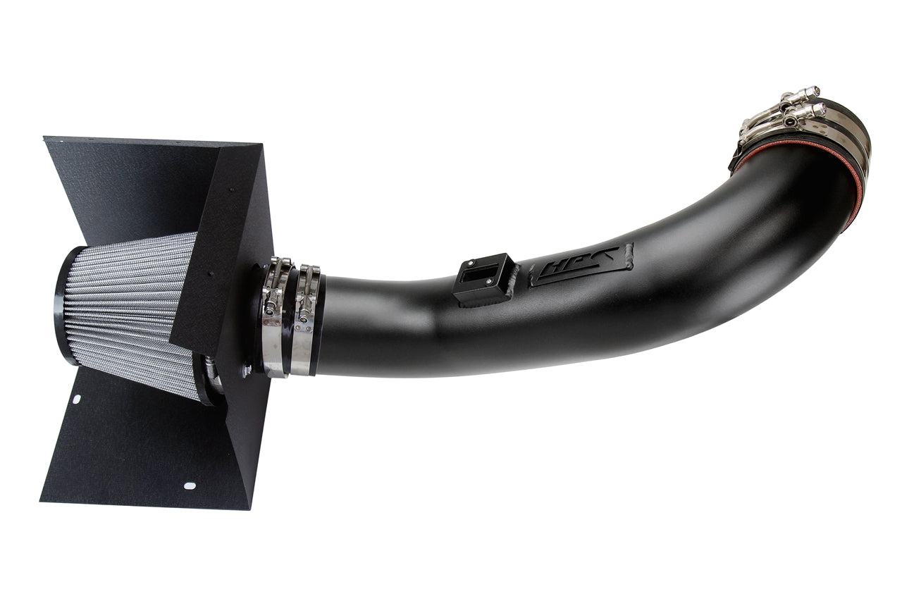 HPS Performance Air Intake Kit With Heat Shield 827-674WB Black - 827-674WB