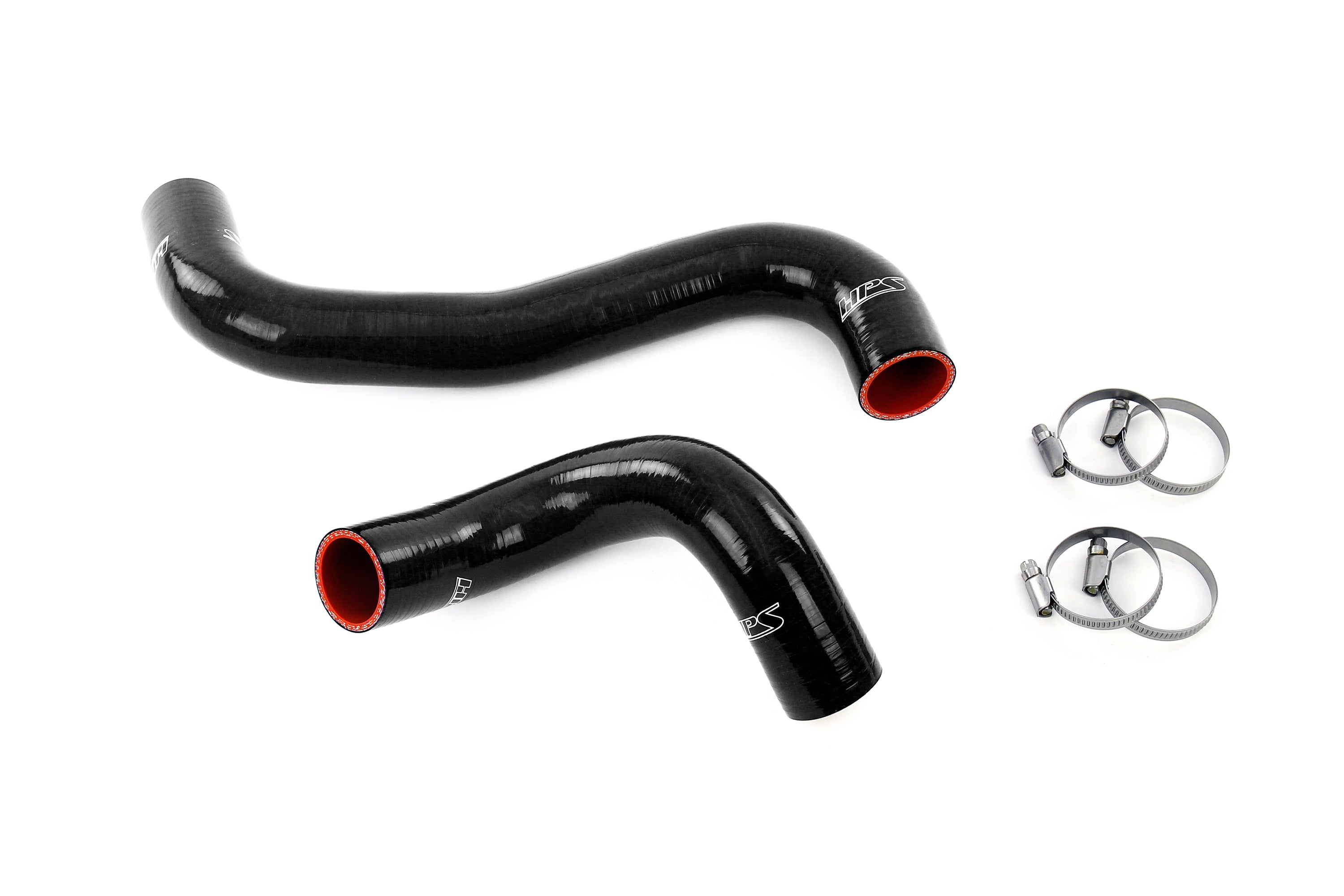 HPS Performance Hps Silicone Radiator Coolant Hose Kit 57 2140 R Blk Black - 57-2140R-BLK