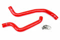 HPS Performance Hps Silicone Radiator Coolant Hose Kit 57 1079 Red Red - 57-1079-RED