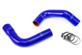 HPS Performance Hps Silicone Radiator Coolant Hose Kit 57 1588 Blue Blue - 57-1588-BLUE