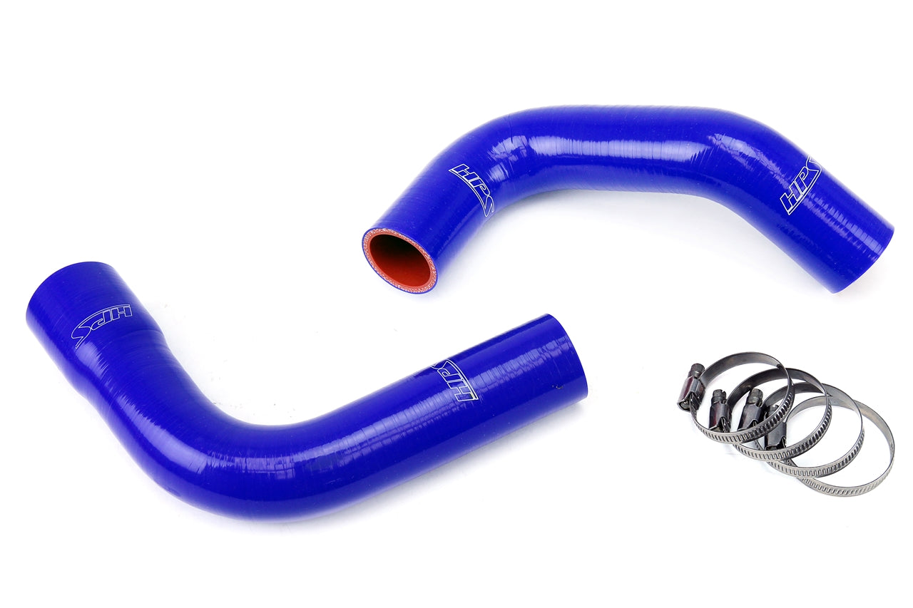 HPS Performance Hps Silicone Radiator Coolant Hose Kit 57 1588 Blue Blue - 57-1588-BLUE
