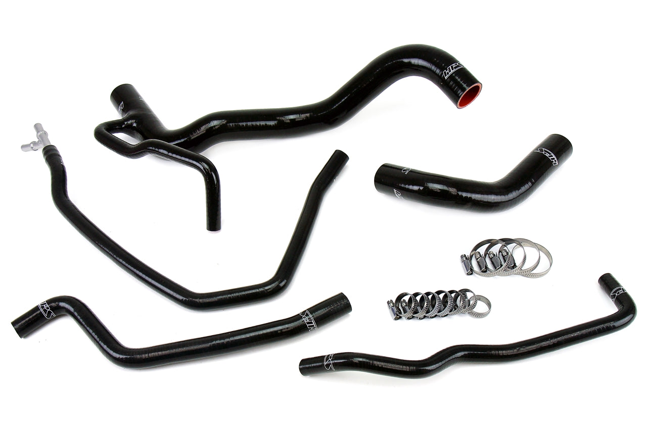 HPS Performance Hps Silicone Radiator Coolant Hose Kit 57 1479 Blk Black - 57-1479-BLK