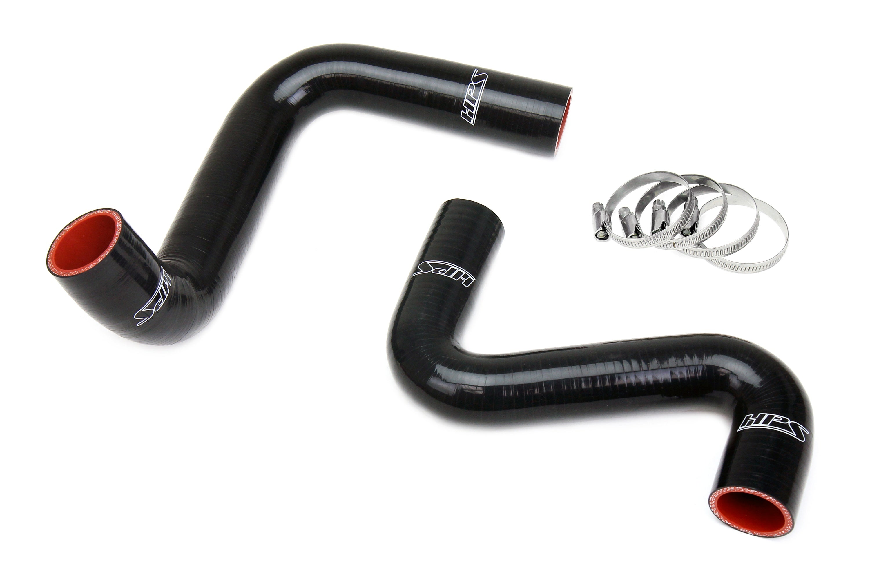 HPS Performance Hps Silicone Radiator Coolant Hose Kit 57 2060 Blk Black - 57-2060-BLK