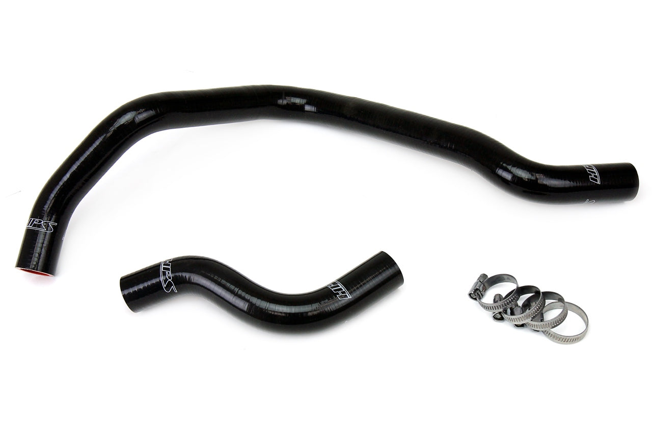 HPS Performance Hps Silicone Radiator Coolant Hose Kit 57 1018 Blk Black - 57-1018-BLK