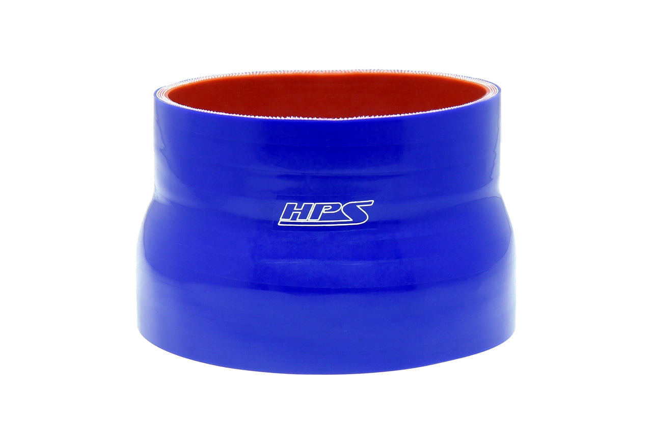 HPS Performance Hps Silicone Reducing Coupler 5"   6" Id, 4" Length Htsr 500 600 L4 Blue Blue - HTSR-500-600-L4-BLUE