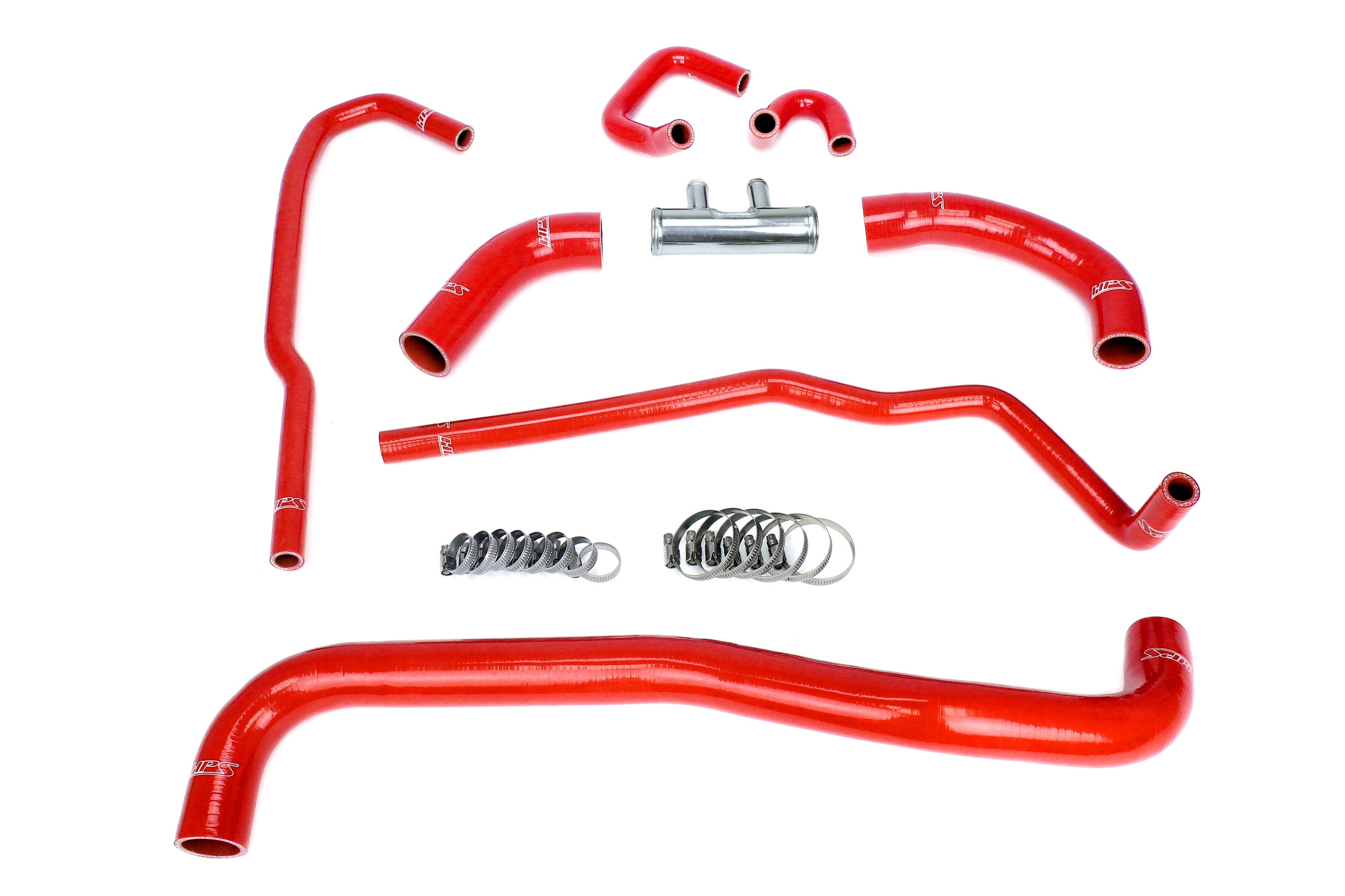 HPS Performance Hps Silicone Radiator Coolant Hose Kit 57 2090 Red Red - 57-2090-RED