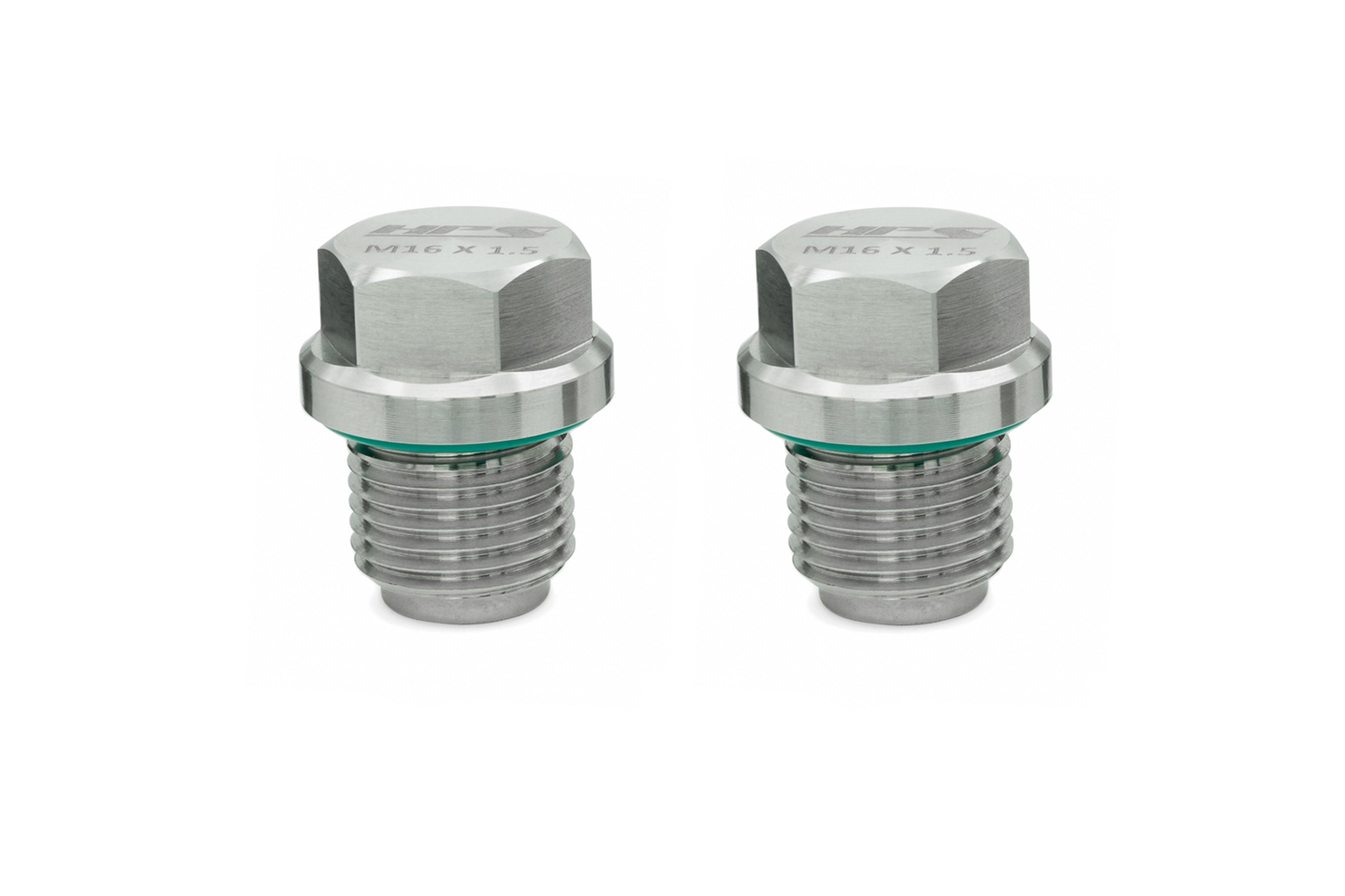 HPS Performance Hps Stainless Steel Magnetic Oil Drain Plug Kit Mdpk 101 - MDPK-101