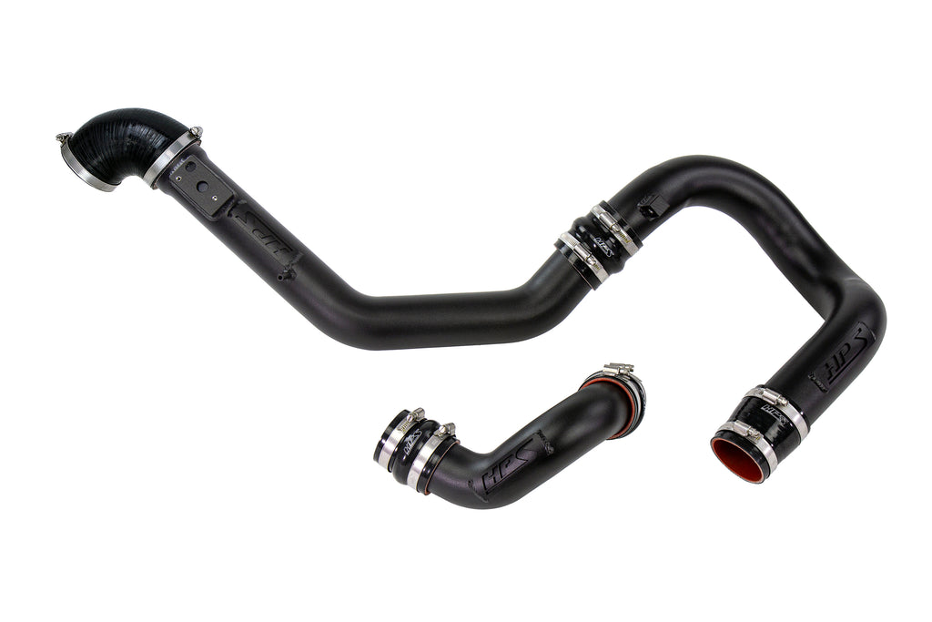 HPS Performance Hot and Cold Side Charge Pipe Kit 17-141WB Black - 17-141WB