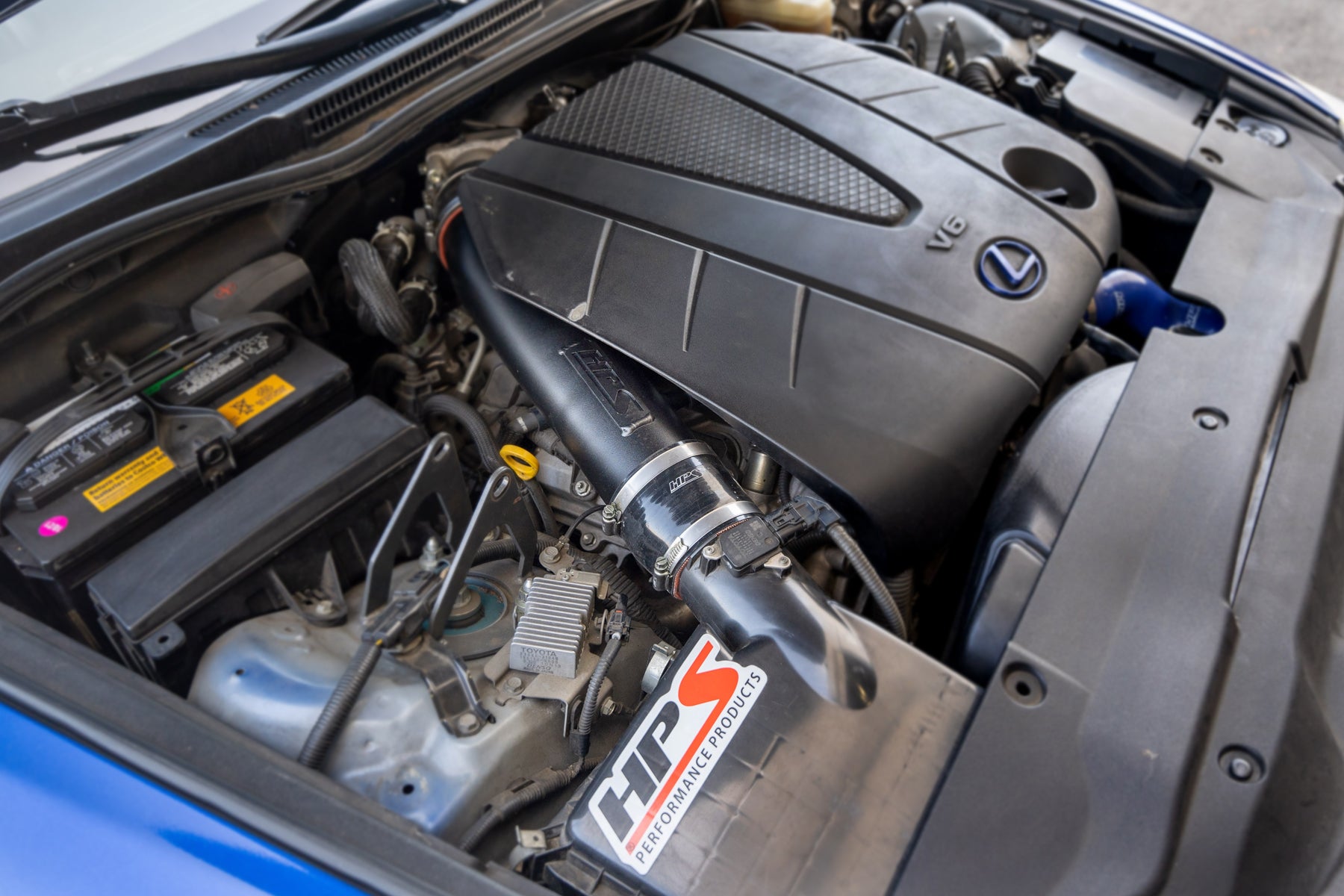 HPS Performance Air Intake Tube Kit 27-710WB Black - 27-710WB