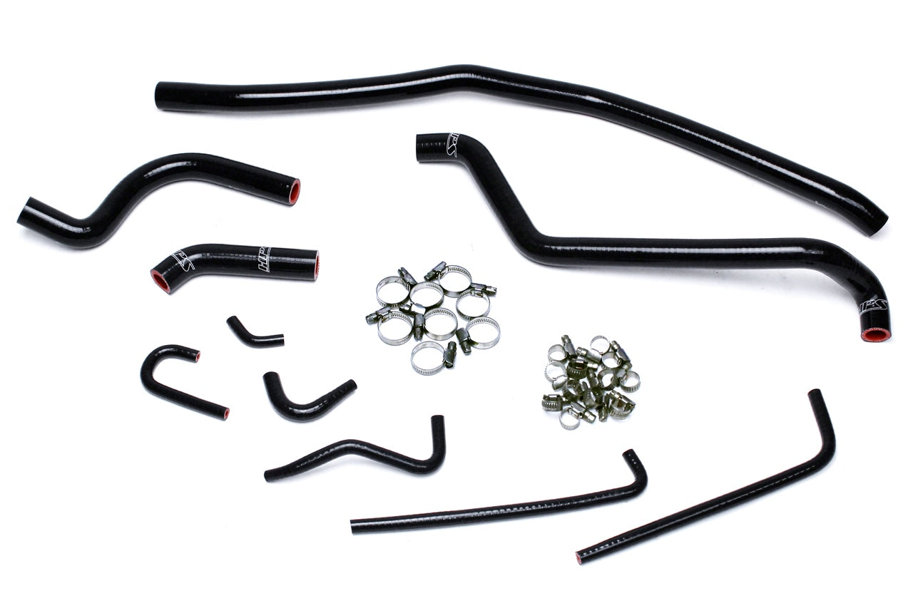 HPS Performance Hps Silicone Radiator Coolant Hose Kit 57 1504 Blk Black - 57-1504-BLK