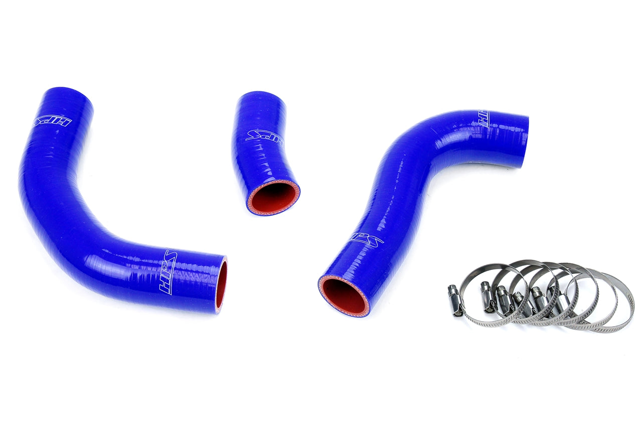 HPS Performance Hps Silicone Radiator Coolant Hose Kit 57 1776 Blue Blue - 57-1776-BLUE