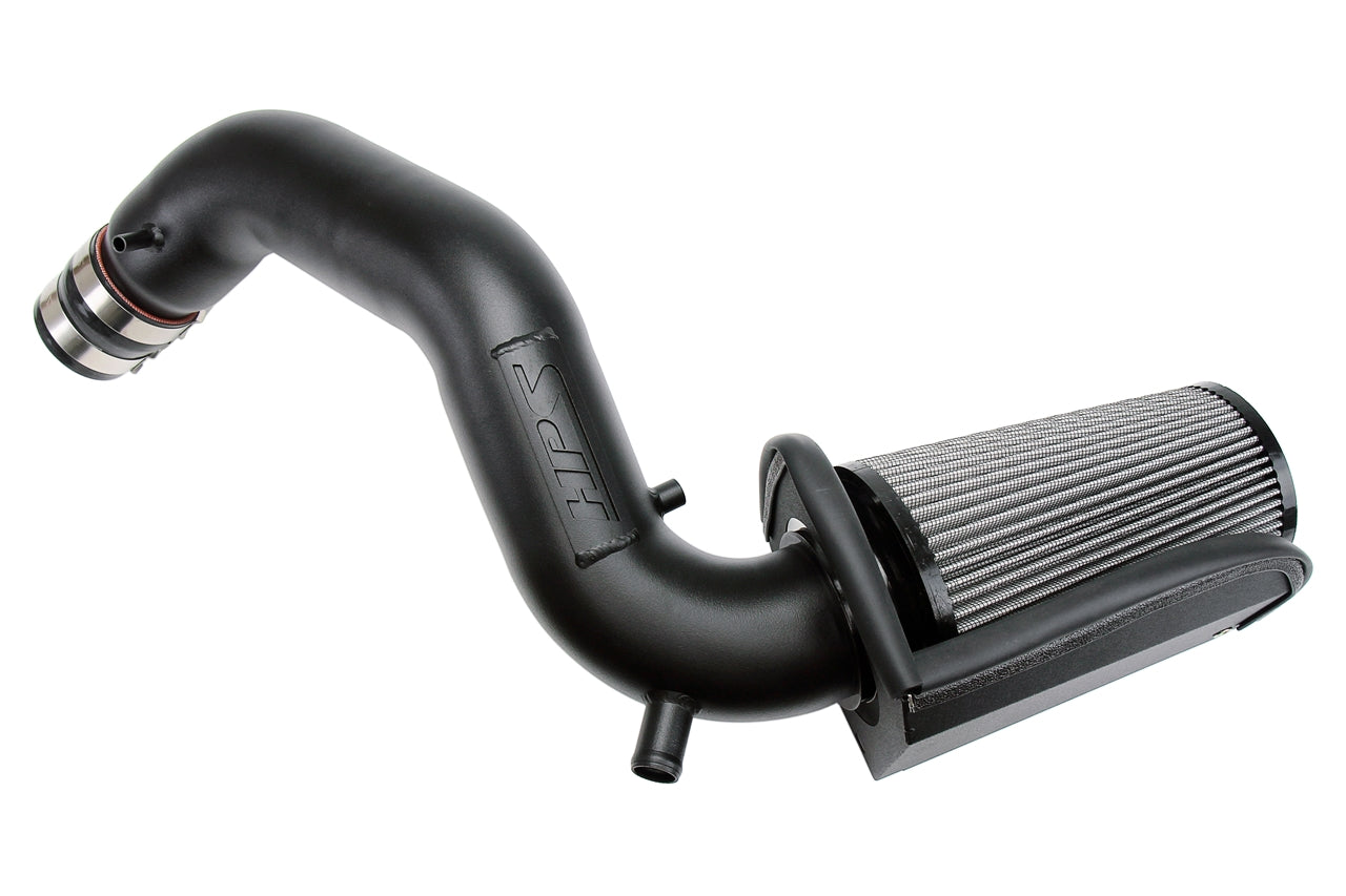 HPS Performance Air Intake Kit With Heat Shield 827-678WB Black - 827-678WB