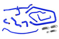 HPS Performance Hps Silicone Heater, Throttle Body, And Expansion Tank Coolant Hose Kit 57 2137 Blue Blue - 57-2137-BLUE