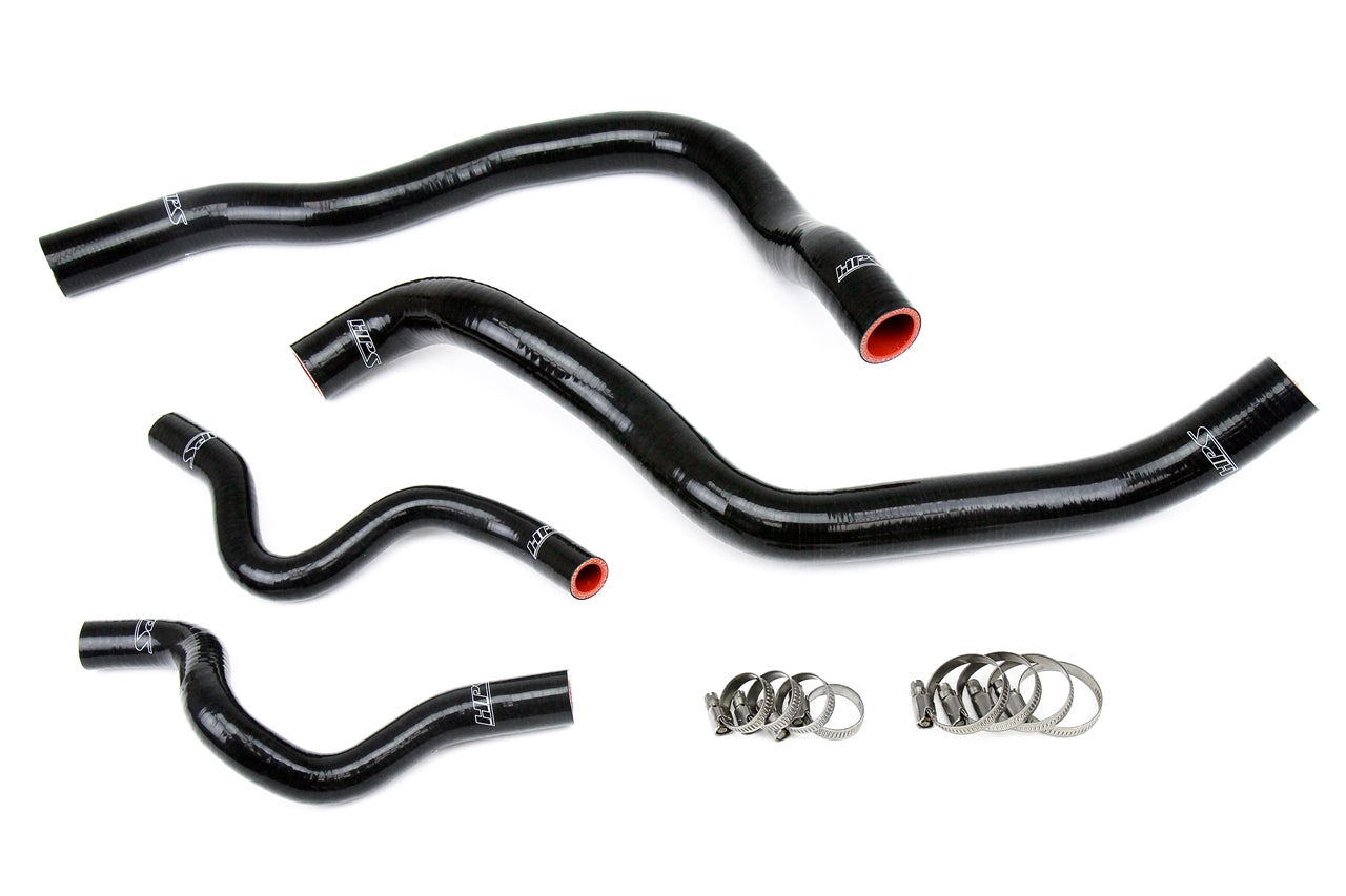 HPS Performance Hps Silicone Radiator Coolant Hose Kit 57 1417 Blk Black - 57-1417-BLK