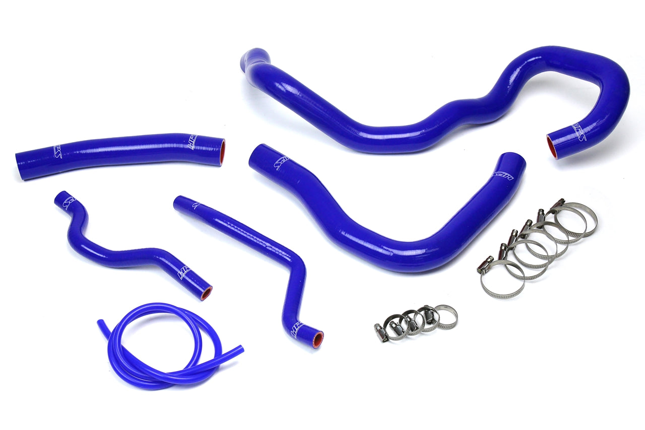 HPS Performance Hps Silicone Radiator And Heater Coolant Hose Kit 57 1609 Blue Blue - 57-1609-BLUE
