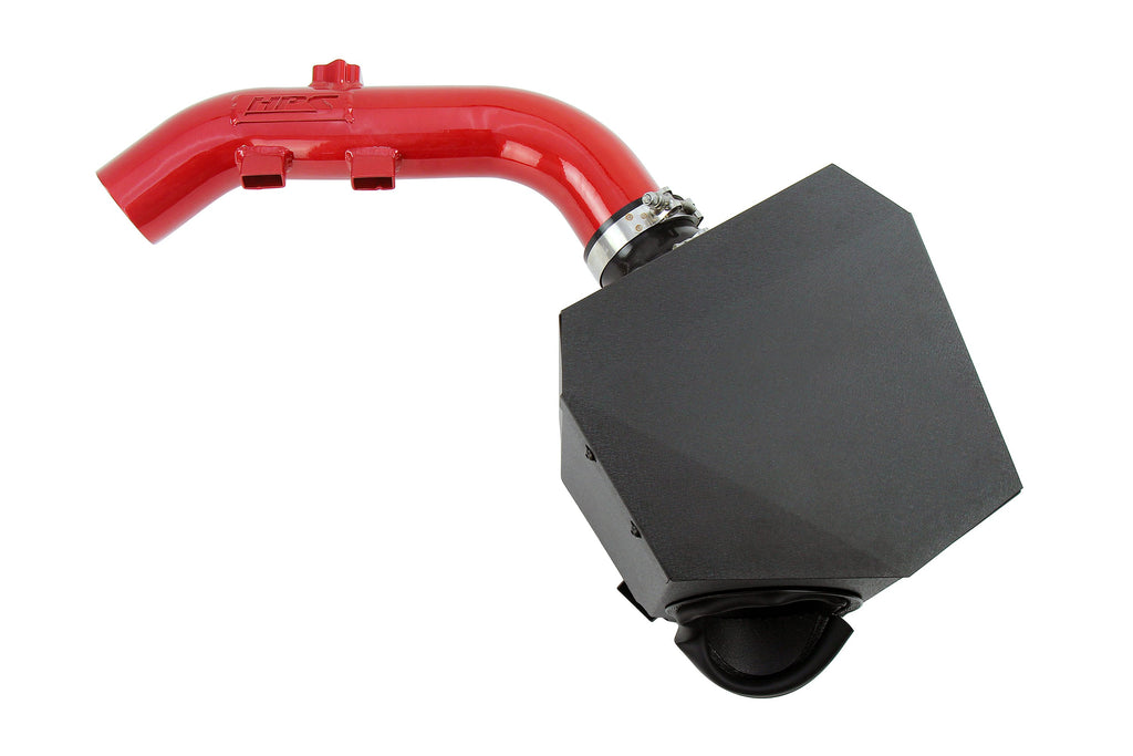 HPS Performance Air Intake Kit With Heat Shield 827-699R Red - 827-699R