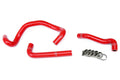 HPS Performance Hps Silicone Heater Coolant Hose Kit 57 1422 Red Red - 57-1422-RED