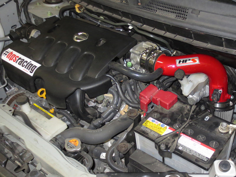 HPS Performance Air Intake Kit 827-186R Red - 827-186R