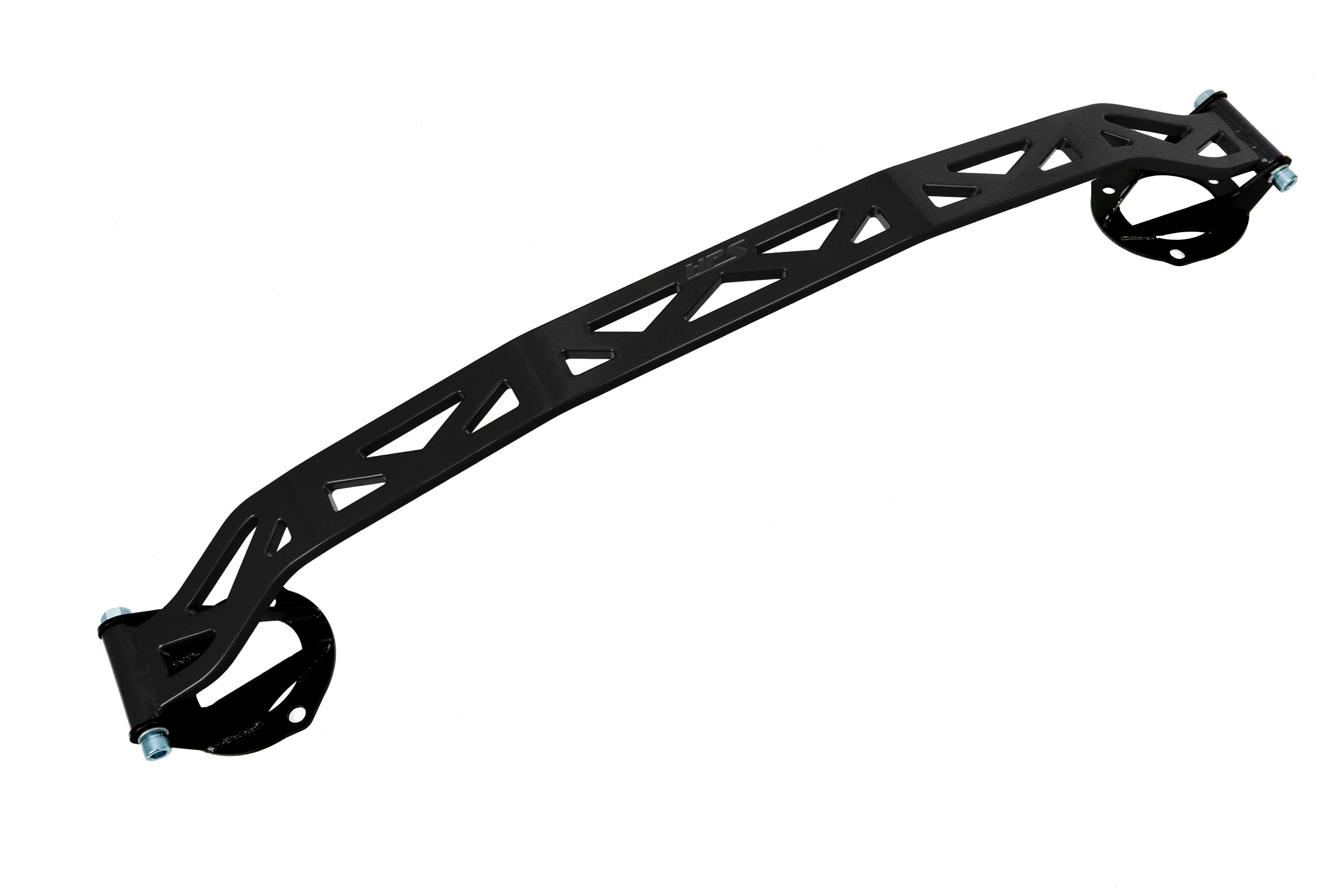 HPS Performance Front Strut Bar 42-100WB Black - 42-100WB