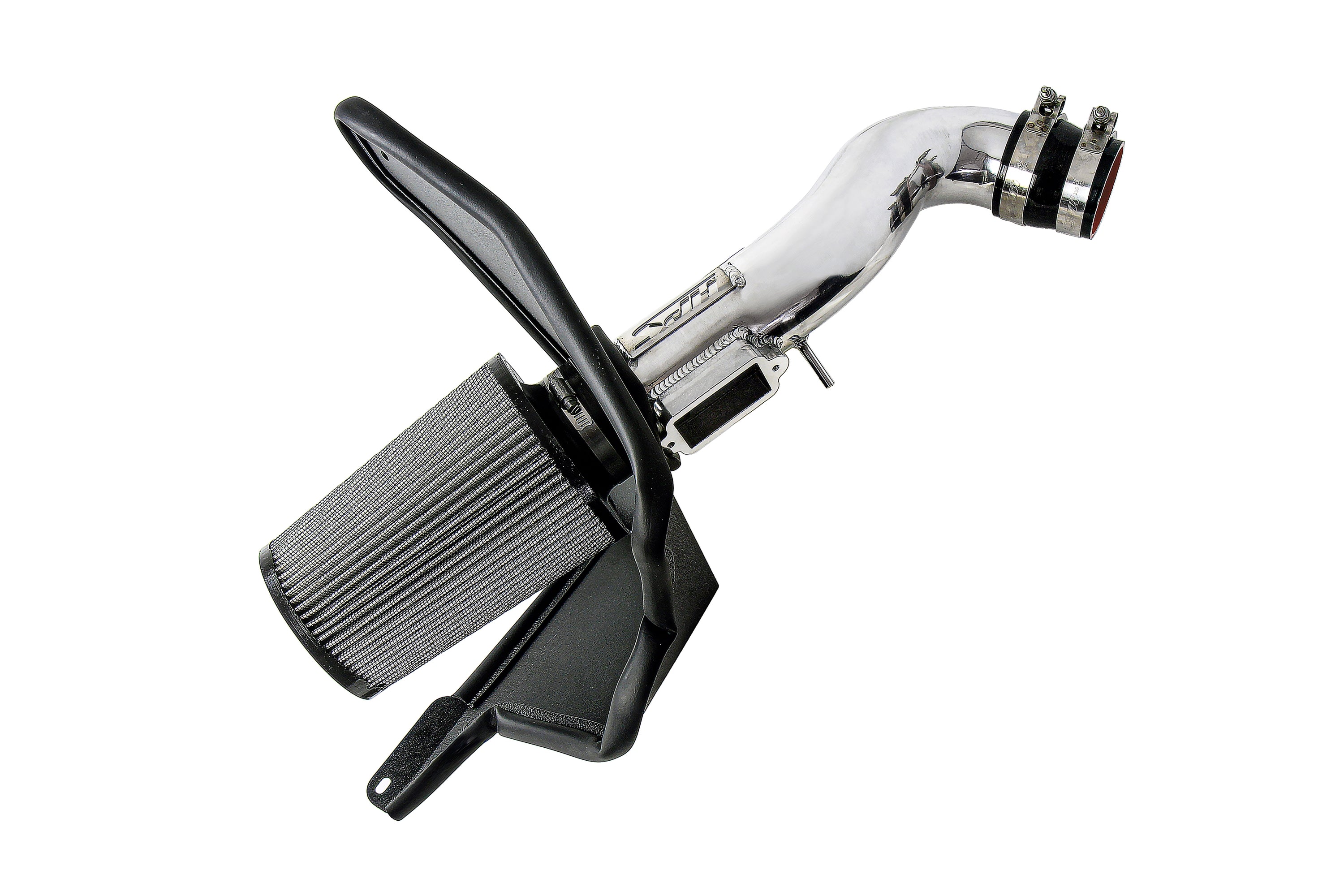 HPS Performance Air Intake Kit With Heat Shield 827-705P Polished - 827-705P