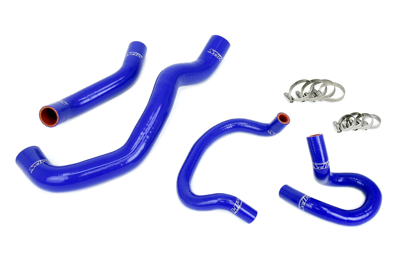 HPS Performance Hps Silicone Radiator And Heater Coolant Hose Kit 57 2099 Blue Blue - 57-2099-BLUE